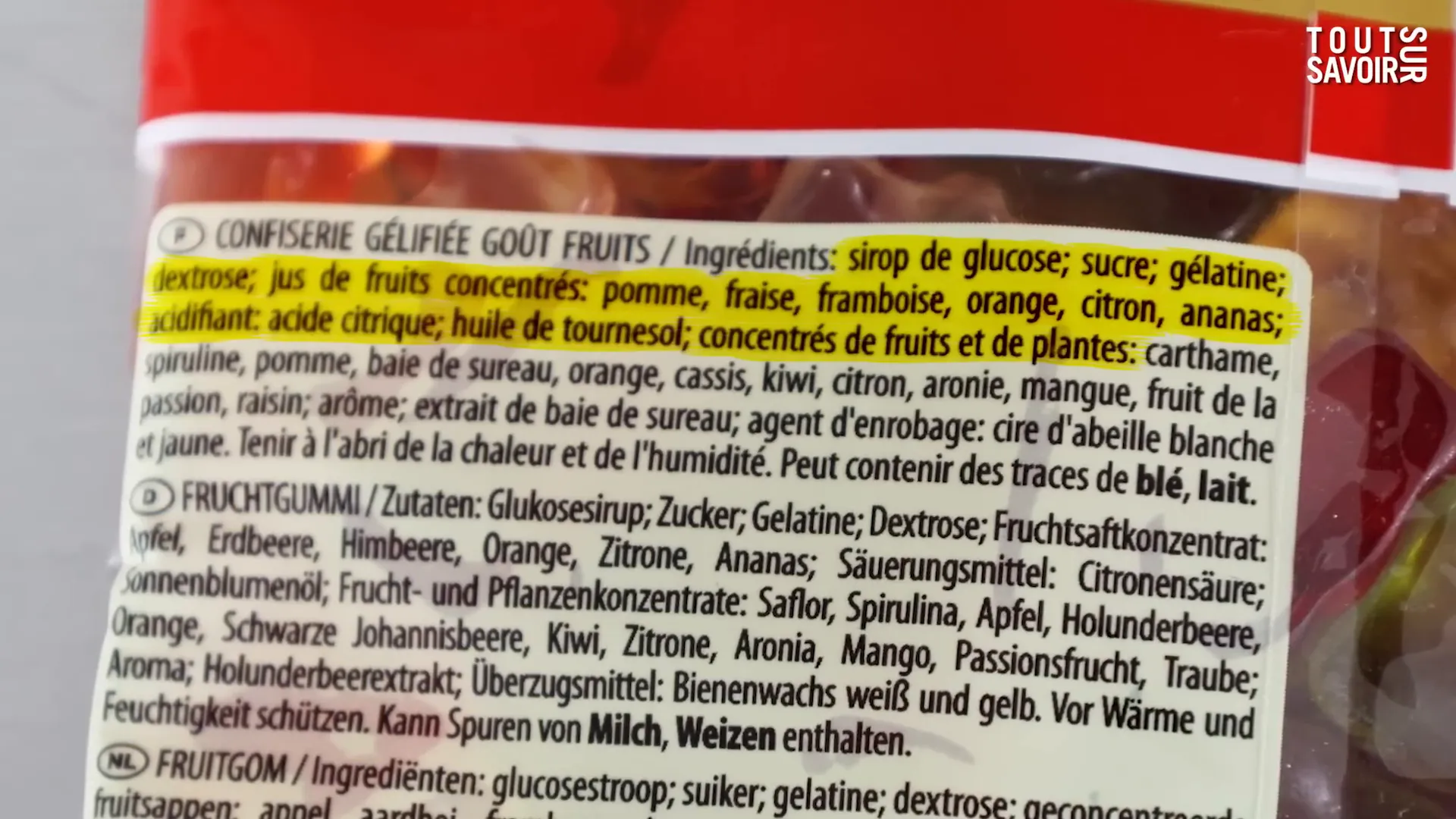 Des Oursons gélifiés dans un bol Maigrir en mangeant des bonbons